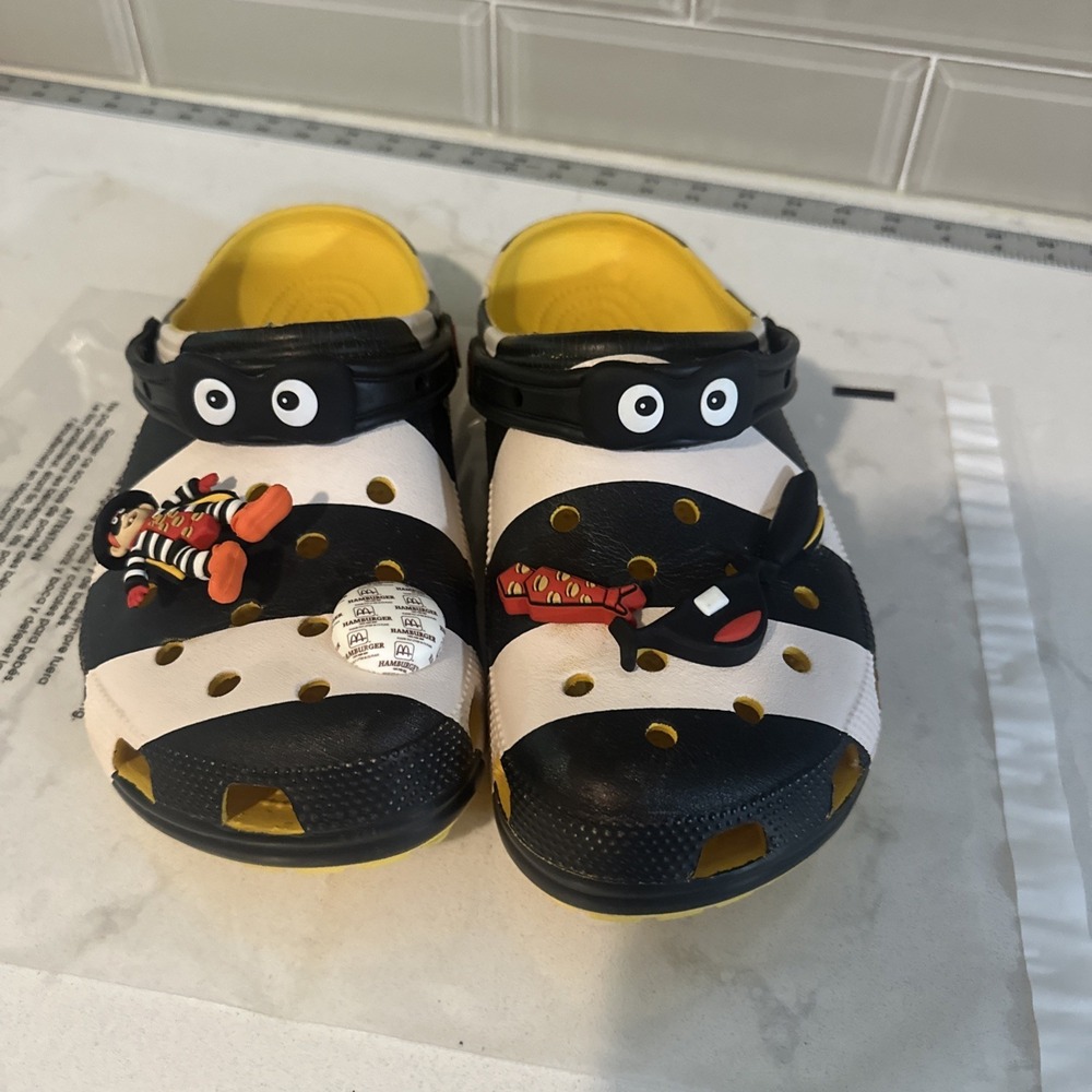 McDonald's x Crocs Hamburglar Classic Clog – Men's Size 10 W 12